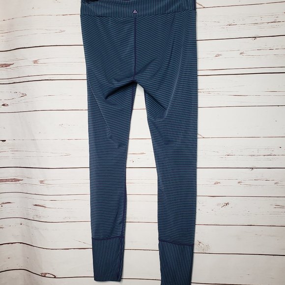 PrAna Striped Athletic Leggings - Picture 2 of 8